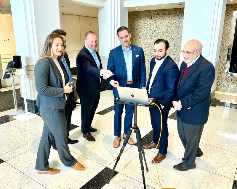 Professional Group Headshot Office Setup Philadelphia