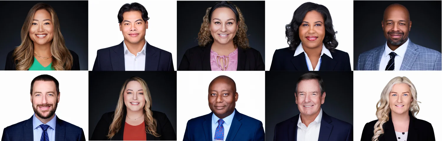Professional Group Headshot Photography On-Site Philadelphia - Team of 10