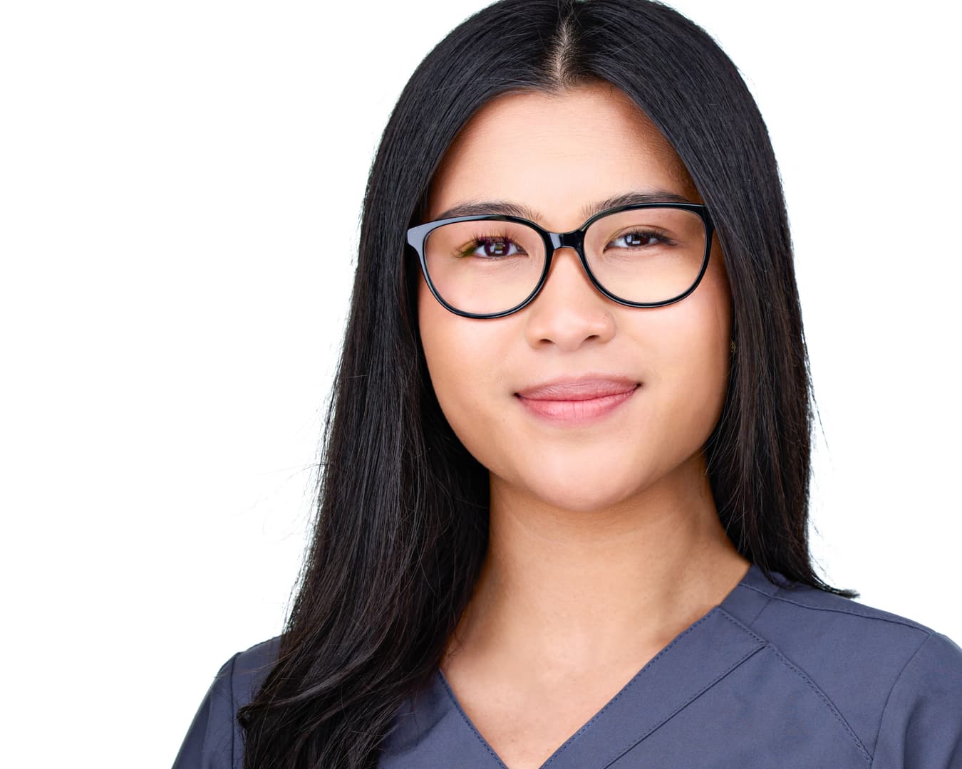 Professional Headshot Woman White Background - Philadelphia Photographer